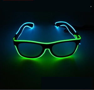 LED Luminous Fluorescent Glasses