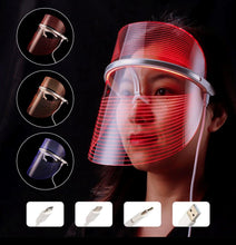 Load image into Gallery viewer, LED Photonic Light Skin Care Facial Mask
