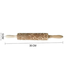 Load image into Gallery viewer, New Embossing Wooden Rolling Pin
