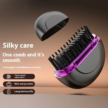 Load image into Gallery viewer, Portable Ceramic Hair Straightener - Mini Steam, USB Rechargeable
