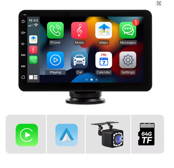 RoadMate Portable Wireless CarPlay Display