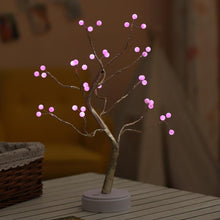 Load image into Gallery viewer, LED USB Fire Tree Light Copper Wire Table Lamps Night Light
